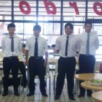 終了後リコルドで新入生歓迎会も行われました 2012obsen05