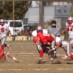 アグレッシブなタックル! LB#58浜田