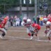 シュアーな補球でレシーバー陣を引っ張るWR#21加藤