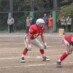 商大伝統のハードタックラーを引き継げるか? LB#42保土田