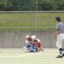 危機一髪!タッチダウンパスを強引にもぎ取りターンオーバー DB#27岡野