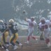 カバーが厳しくてもあえて投げ込み勝負するQB#10藤原