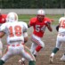 4年・主将・LBとして広範囲にフォローする LB#54保土田