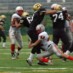帝京QBに捨て身のタックルに行くが・・・ LB#42中川