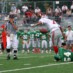 激しいタックルに思わずファンブル! QB#7吉岡