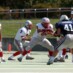 相手の動きを見ながらプロテクトする OL#79秋山