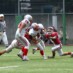 RB#4岩上、懸命のランで1downを狙う