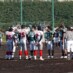 セレモニー開始。 青学もアスリート揃い!
