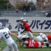 厳しい戦いが続くがあきらめず投げ続けろ! QB#7吉岡
