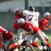 体格は不利でも気持ちでブロックする OL#78井野