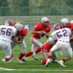 スピードあるオプションで相手に的を絞らせない QB#7吉岡