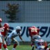 危機一髪!背後からのタックルでTDを阻止 LB#52池田
