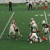 強烈なプレッシャーの中、ターゲットにロックオン! QB#5沼野