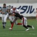一発タックルでは倒れない RB#8鈴木敦
