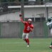 QB#5沼野、余裕のパスプロからターゲットにスロー!
