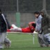 QB#5沼野ハードタックルを受けてケガか・・・?