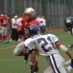 破壊力抜群!2人のDBなら引きずってもタッチダウンをねじ込む RB#5沼野