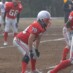 小さくても粘っこいプレーが身上のLB#79野澤